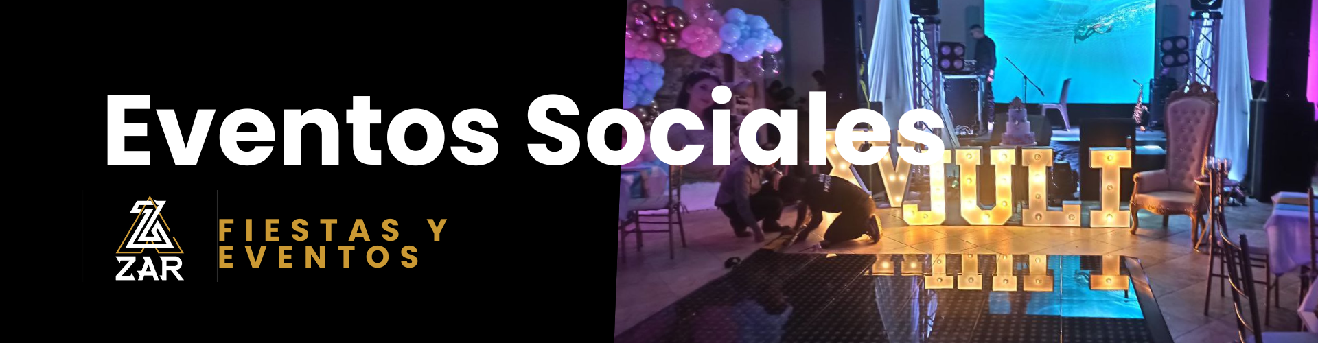 Zar producciones y eventos - 15 años - bodas - asambleas - eventos corporativos